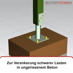 Zware Last Kleefanker Set - Composietanker Ankerstaaf - Verankeren Zware Lasten - Zonder Spreidruk Verankeren — thumbnail 3