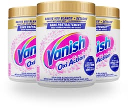 Vanish White Laundry Booster Powder 960g x3 — thumbnail 1