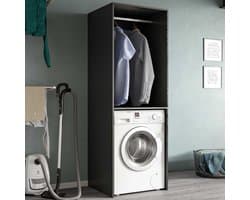 xonox.home Free wasmachinekast (B/H/D: 66x195x60 cm) in antraciet imitatie