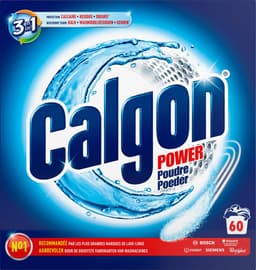 Calgon 3 in 1 - Power Poeder Wasmachine Reiniger en Anti kalk - 60 Doseringen — thumbnail 1