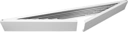 Milano Luxurious Wandwasrek – Inklapbaar wasrek – Droogrek - Wandmontage – 100 cm - Metaal – Wit/Zilver — thumbnail 2