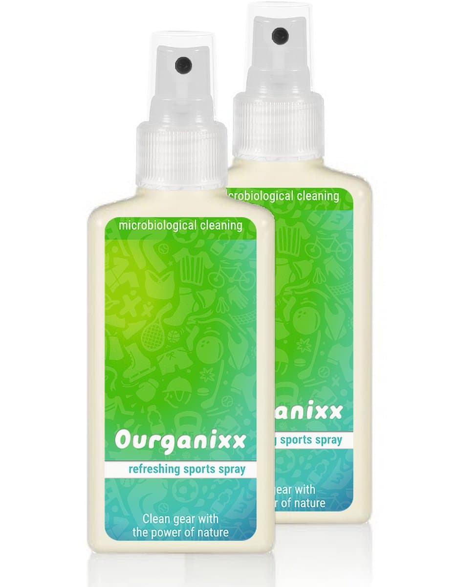 Ourganixx Sports Spray – Duopack 2 x 100 ml- Geurverwijderaar voor Sportaccessoires — afbeelding 1