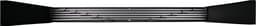 Milano Luxurious Wandwasrek – Inklapbaar wasrek – Droogrek - Wandmontage – 100 cm - Metaal – Zwart/Zilver — thumbnail 2