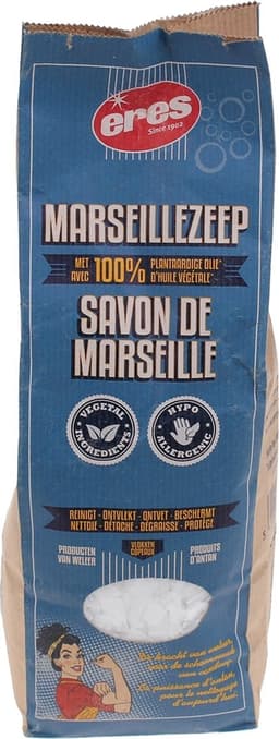 Eres – Marseille zeep - Marseille wasmiddel – Marseille zeepvlokken – Authenthiek en Plantaardig – Savon de Marseille - 500g — thumbnail 1