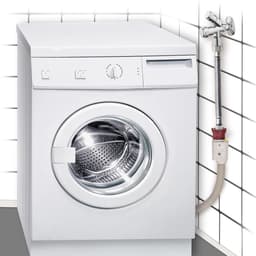 Scanpart gepantserde verlengslang 1 meter - Veilige verlenging van waterslang - Geschikt voor wasmachine vaatwasser boiler koffiezetapparaten ijsblokjesmachine side-by-side koelkasten - KTW-A en DVGW goedgekeurd - Gevlochten RVS - Universeel — thumbnail 3