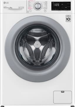 LG F4WV308S4B wasmachine Voorlader 8 kg 1400 RPM Wit — thumbnail 1