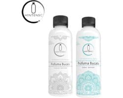 Wasparfum Hintenso Turquoise Magic Edition 500 ml + Wasparfum Hintenso White 500ml - Proefpakket - 140 Wasbeurten - Inclusief 1 gratis tester - Frisse was - Heerlijke geur - Textielverfrisser – Wasverzachter – Witte bloemen - Wasparfum - Wasmachine