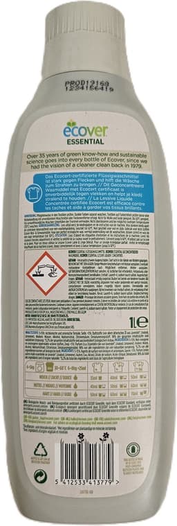 Ecover Vloeibaar Wasmiddel Lavendel - 1 L (20 wasbeurten) — thumbnail 2
