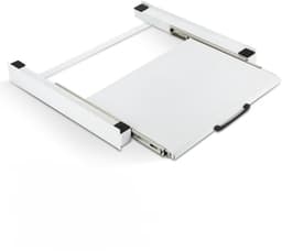 Tussenstuk wasmachine droger - Wasmachine opbouwmeubel - Uitschuifbare werkblad - Wit 60 x 54 x 7,5 cm — thumbnail 1