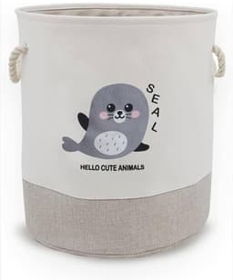 Opbergmand Kinderkamer - Wasmand Kinderkamer - Speelgoedmand Kinderen - Laundry Basket — thumbnail 1