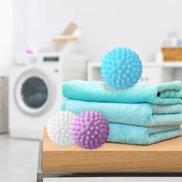 Wasbollen voor wasmachine-Drogerballen-Drogerballen voor wasdroger-voor het reinigen van kleding thuis, herbruikbaar-9 stuks — thumbnail 3