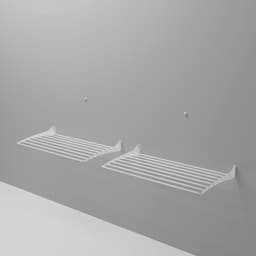 2x Foxydry Fold 60 white wasdroogrek wandmontage clicksysteem - 60 x 50 x 10 cm — thumbnail 5
