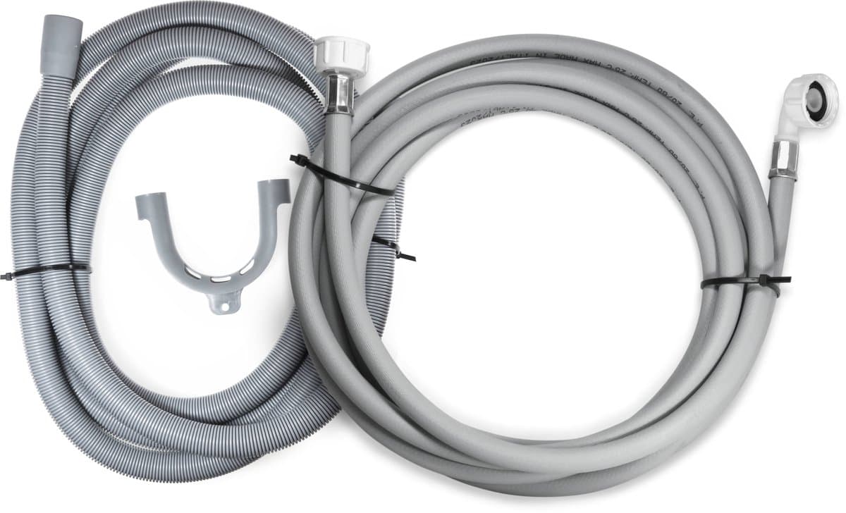 Dparts 5m aanvoerslang + 5m afvoerslang 19x22mm - Geschikt voor wasmachine en vaatwasser - Waterslang - aanvoer en afvoer slang - toevoerslang 500cm - 5 meter — afbeelding 1