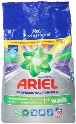Ariel Professional Waspoeder color/kleur - 100wasbeurten 5.5kg extra geconcentreerd — thumbnail 2