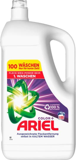 Ariel Professional Color Vloeibaar Wasmiddel - 5 Liter fles - 100 Wasbeurten - Voordeelverpakking — thumbnail 3