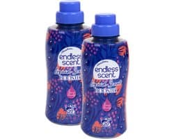 Wasparfum - Endless Scent Berry Heaven - 2x 400 ml - MULTIPACK | Liquid Geurbooster voor in de was - Wasparfum voor Wasmachine