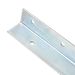 vidaXL - Grondanker - L-vormig - 5x5x50 - cm - gegalvaniseerd - staal - 12 - st — thumbnail 3
