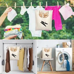 Goodivery ® Handige Hangende Opbergtas voor Wasknijpers en Meer met Ruime Capaciteit — thumbnail 4