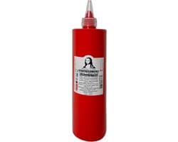 Südor Textielverf 500 ml, rood.Wasbestendige textielverf voor lichte stoffen. Wasmachinebestendig, wasbestendig. Fixatie door strijken