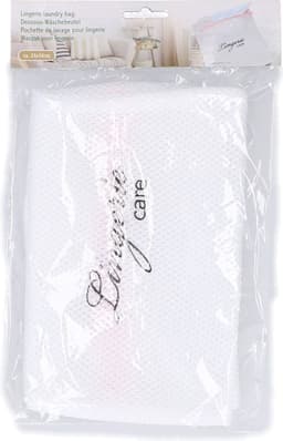 Waszak voor delicaat wasgoed - Set van 2x stuks - wastas voor lingerie en bh's - 31 x 23 cm — thumbnail 2