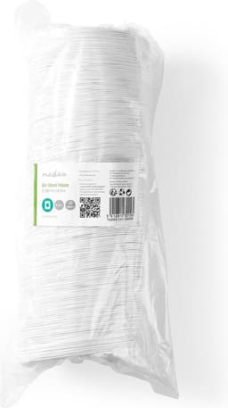 Nedis PVC Luchtafvoerslang - 100 mm - 6.00 m - Geschikt voor: Luchtventilatie / Wasdrogers - Wit — thumbnail 3