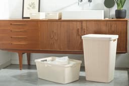 Curver Jute Wasmand 46L - 2 stuks - Gebroken Wit — thumbnail 4