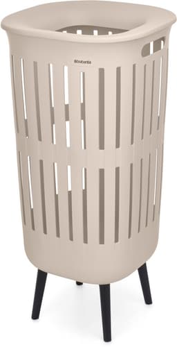 Brabantia Collect-It Hi Wasmand - met Deksel - 55 l - Soft Beige — thumbnail 1