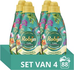 Robijn Klein & Krachtig Collections Vloeibaar Wasmiddel - Color Paradise Secret - 4 x 22 wasbeurten - Voordeelverpakking — thumbnail 1