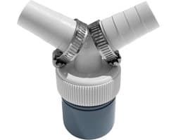 Dubbele Afvoer Y-Adapter voor Wasmachine en Vaatwasser Aansluiting