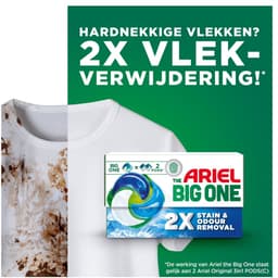 Ariel 3in1 Wasmiddel Pods The Big One Alpine - 4 x 15 stuks - Voordeelverpakking — thumbnail 1