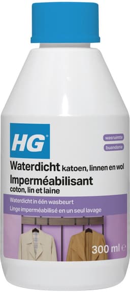 HG Waterdicht katoen Voor Linnen, Wol & Gemengde Textielsoorten - 6 x 300 ml - Voordeelverpakking — thumbnail 3