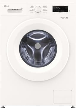 LG F4X1008NWH -  Wasmachine Voorlader - 8 kg - 1400 rpm - 75 dB — thumbnail 1