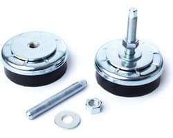 Verstelbare Machinevoet M12 Schroefdraad voor Trillingsdemping tot 500kg