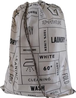 Bluvardi Katoenen waszak -Heavy Duty XXL- met trekkoord - Laundry — thumbnail 1