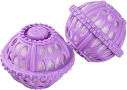 2 stuks Wasmachine wasballen - niet-wasmiddel droger en wasballen voor het verzachten van kleding, verminderen, anti- ontwerp voor thuis, universiteitsslaapzalen, camper, reizen, vakantie, gezinnen — thumbnail 1