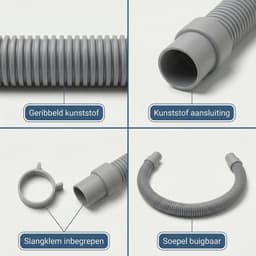 Cheqo® Afvoerslang Condensdroger - Condensdroger Afvoerslang - Afvoerslang Droger - Droger Afvoerslang - Afvoerslang Warmtepompdroger - Warmtepompdroger Afvoerslang - Condensdroger Slang - Droger Slang — thumbnail 2