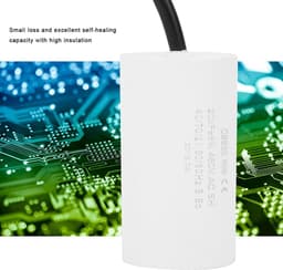 Dailygoods - Motor Start Capacitor - Betrouwbare Startcapaciteit - 450V - 20uF - Geschikt voor Motoren - Hoogwaardige Capaciteit - Efficiënte Start — thumbnail 5