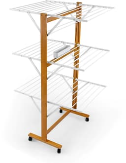 Arredamenti Italia 696 KONDOR – Droogrek met massief Beukenhout - 25m Drooglengte – kleur:hout-ARIT - Il cuore del legno — thumbnail 1