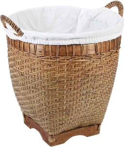 Rotan wasmand Lea met handvat — thumbnail 2