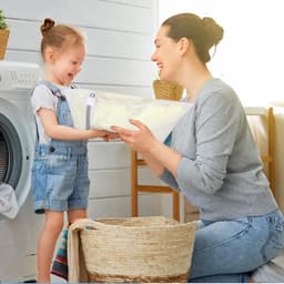 Wasnetten Set 4 Stuks - Extra Grote Reis Waszakken met Rits - Beschermende Zakken voor BH's en Babykleding - Ideaal voor Reizen en Thuisgebruik — thumbnail 2