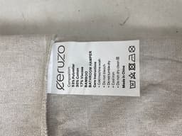 Ceruzo Wasmand 2 Vakken – Bamboe Wassorteerder 100L – Uitneembare Binnenzak – 52x32x60 cm — thumbnail 4