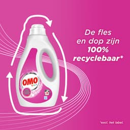Omo - Vloeibaar Wasmiddel - Kleur - 6 flessen - 114 Wasbeurten - Voordeelverpakking — thumbnail 3