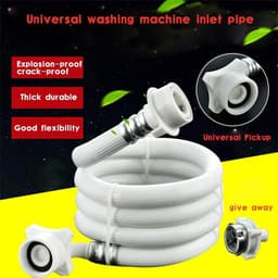 Wasmachineslang Vaatwasserslang Universele watertoevoerslang (1 - 6 m) — thumbnail 2