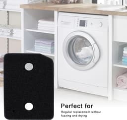 Droger Filter Sponsfilter - Set van 2 - Filterdroger Geschik voor Miele 9164761 - Sponsfilter - voor Wasdrogers - Basisfilter - 210 x 155 x 30 mm — thumbnail 4