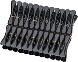Set van 24 wasknijpers extra lang met antislip coating en grote spanwijdte — thumbnail 3