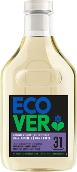 Ecover - Vloeibaar Donker Wasmiddel - Voordeelverpakking 3 x 1.43 L - 93 wasbeurten - Kleurbescherming & Pluisverwijdering - Plantaardig & Biologisch afbreekbaar — thumbnail 2