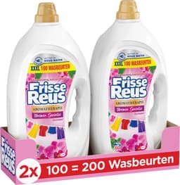 Frisse Reus Gel Orchidee - Vloeibaar Wasmiddel - Gekleurde Was - 200 Wasbeurten — thumbnail 1