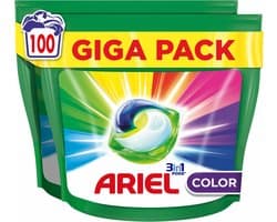 Ariel 3in1 Wasmiddel Pods Color 100 stuks
