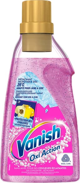Vanish Oxi Action Wasbooster Gel - Vlekverwijderaar voor gekleurde was - 1,5L — thumbnail 1