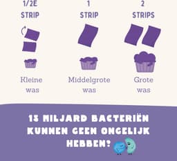 YOKUU Probiotische Wasstrips - 128 Wasbeurten - Lavendel Geur - Reis Wasmiddel - Ultra Geconcentreerd en Voorgedoseerd - Ecologisch Wasproduct — thumbnail 4